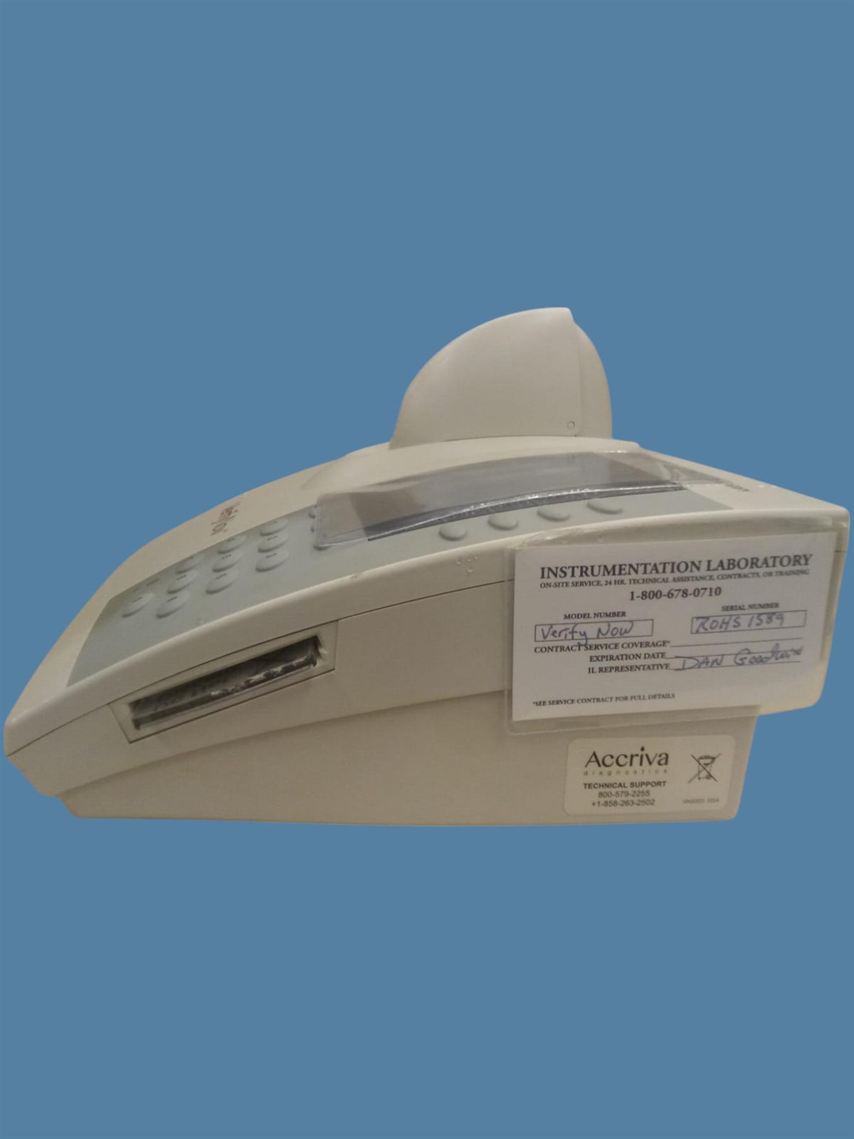 Accriva VerifyNow 86000 Platelet Analyzer
