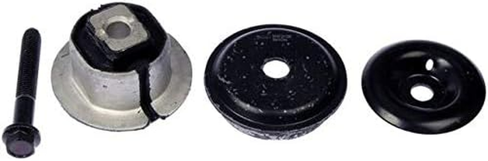 Black Rear Subframe Bushing Kit Compatible with 2006-2013 Chevy Impala