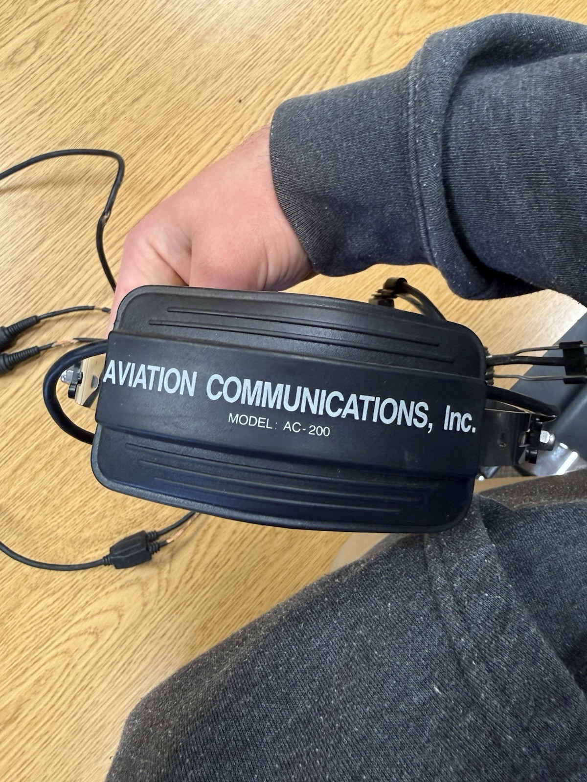 Aviation Communications Inc. Model AC-200 Aviation Headset