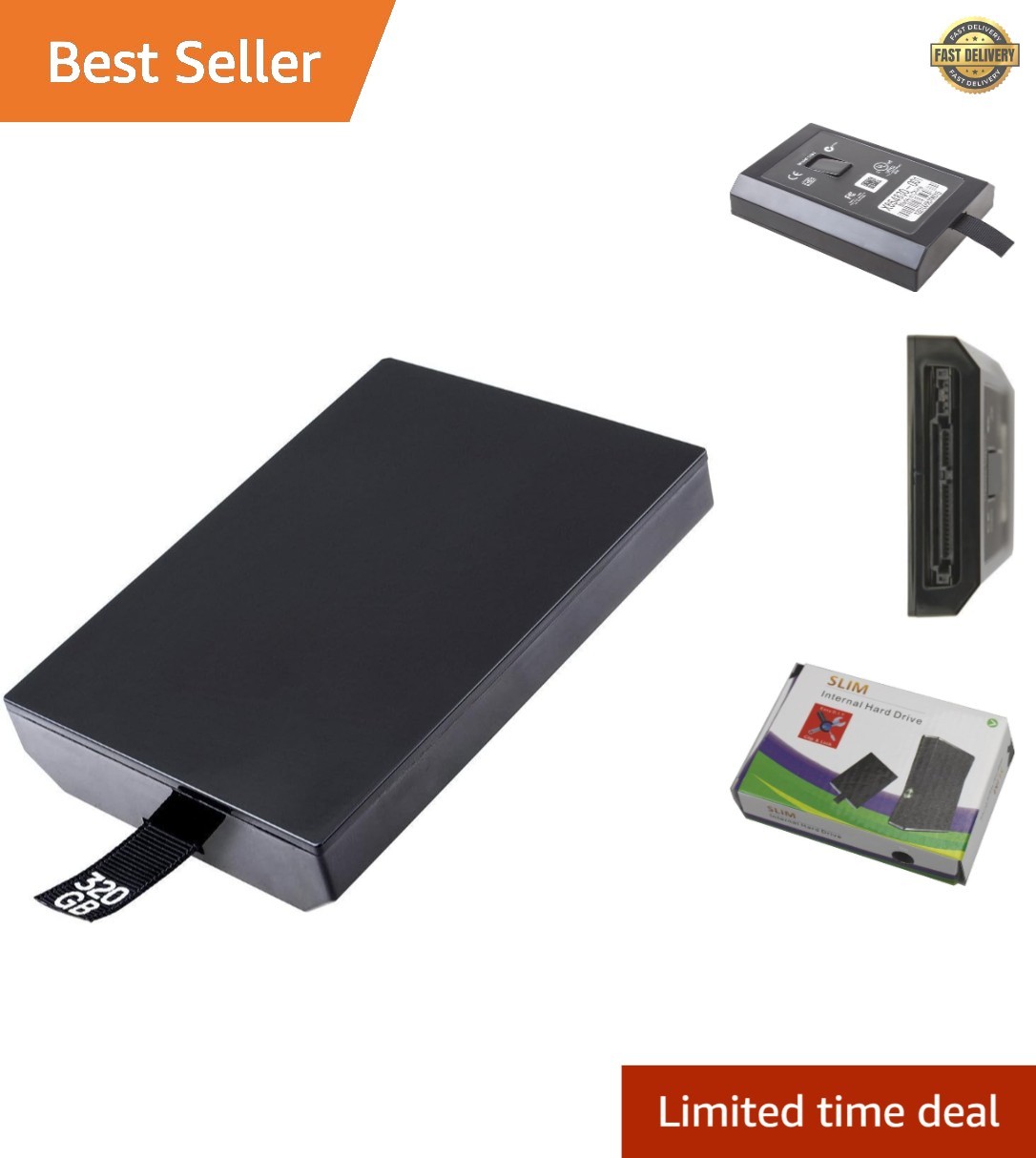 320GB 320G Internal HDD Hard Drive Disk Disc for Xbox360 XBOX 360 S Slim Games