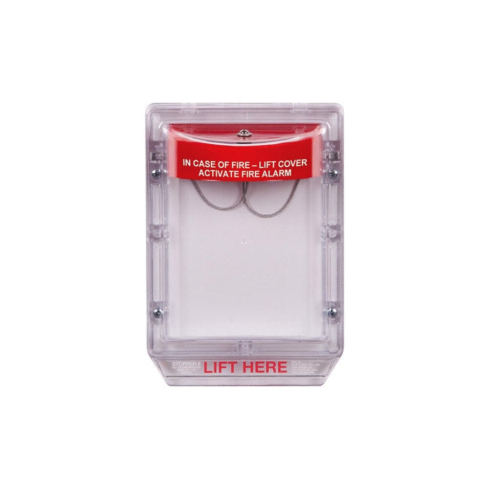 SAFETY TECHNOLOGY INTERNATIONAL STI-1200 Pull Station Guard,Surface,3-3/16inD 1D