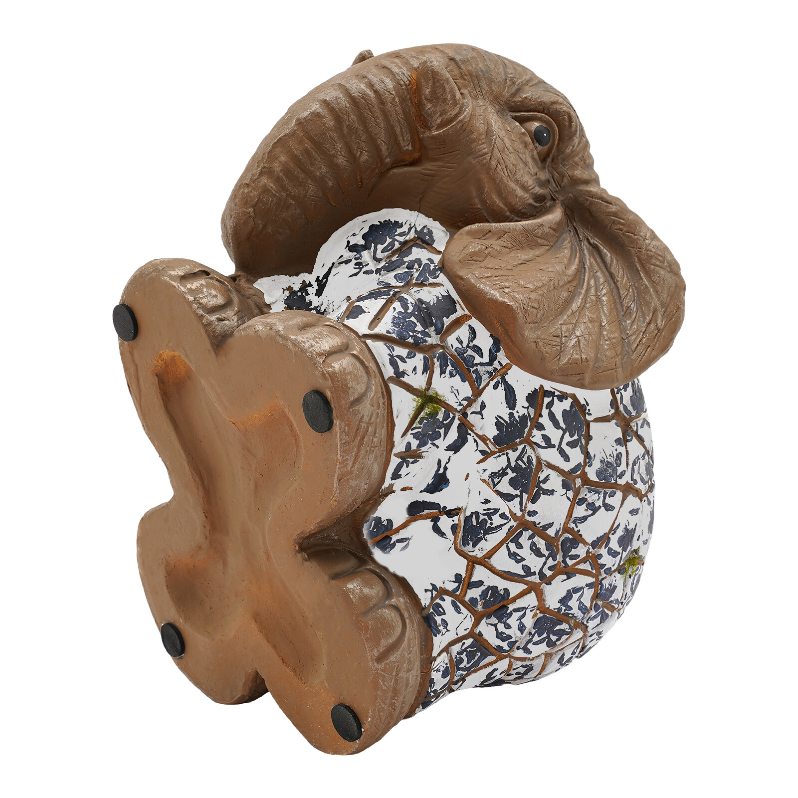 14.96" Modern Elephant?Garden?Stool Brown Decorative Magnesium Oxide For Homes
