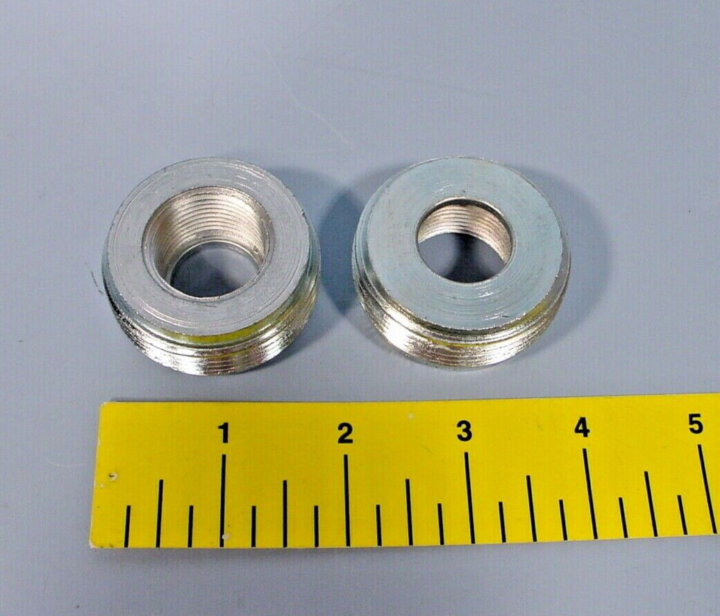 Lot of 2 Appleton RB15075 Steel Reducing Bushing Threaded 1-1/2" x 3/4"
