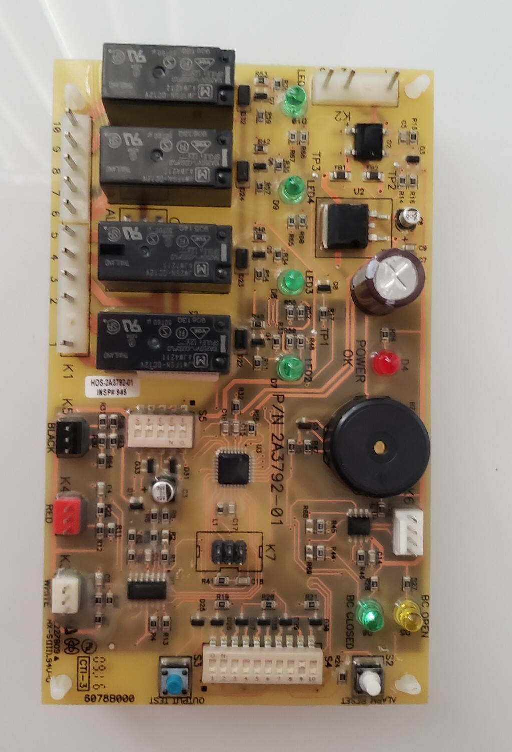 HOS-2A3792-01 HOS-2A3792-01-G HOS-2A3792-01G 2A3792-01 6078B000 Control board