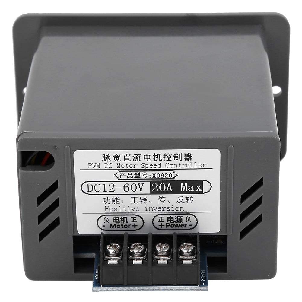 DC12V-60V/20A Motor Speed Controller, DC Motor Speed Controller, Forward/Reve