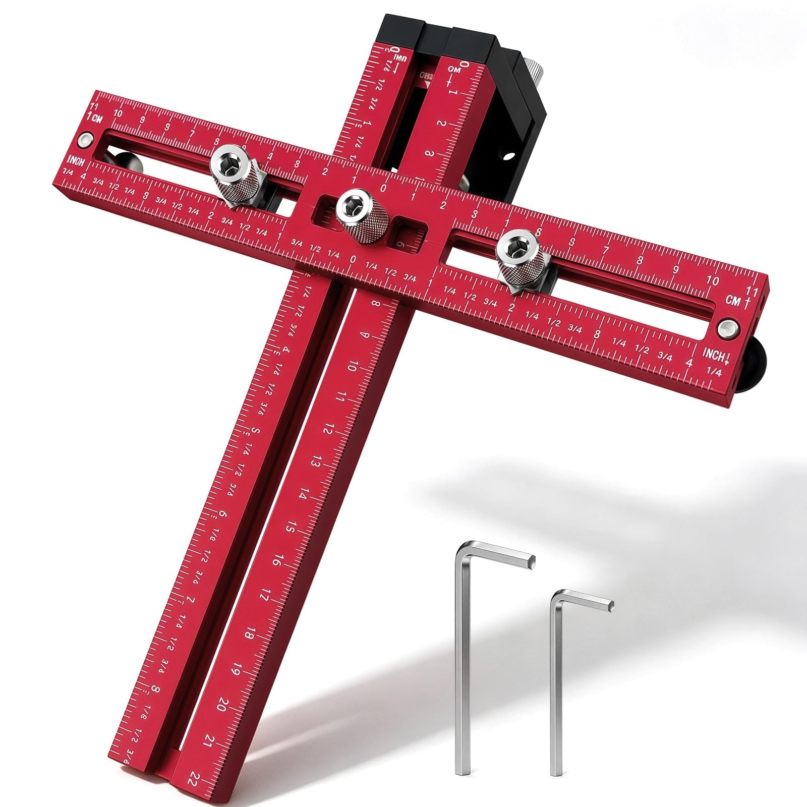 Adjustable Cabinet Hardware Jig Drill Guide Template for Knobs & Handles, DIY To