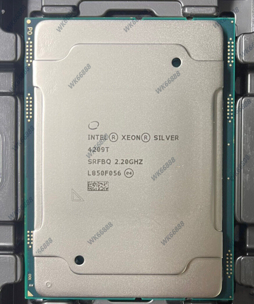 Intel Xeon Silver 4209T SRFBQ 8-core 2.2GHz 70w LGA3647 server CPU processor