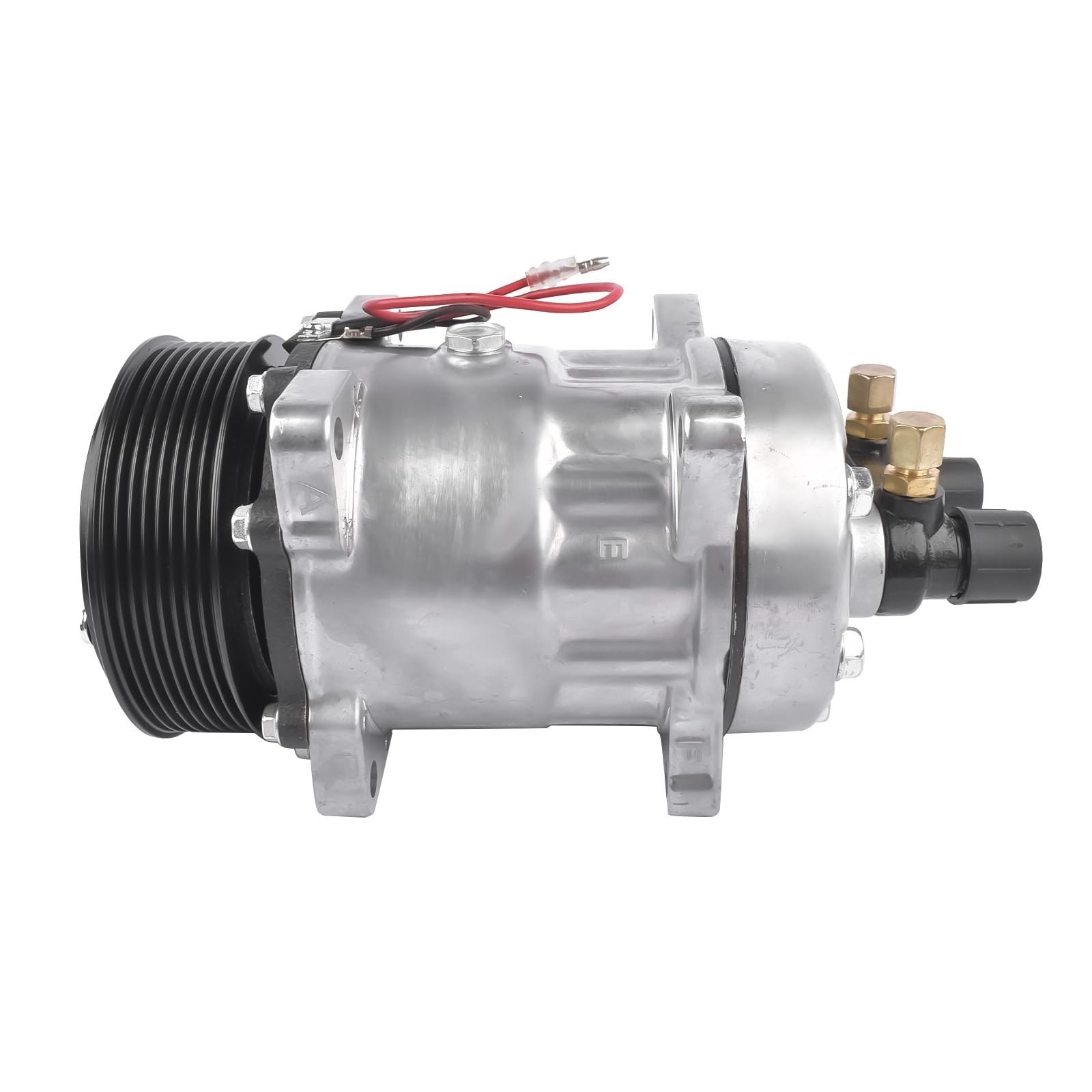Air Conditioning Compressor Replacement for Thermo King Tripac APU with Clutc...