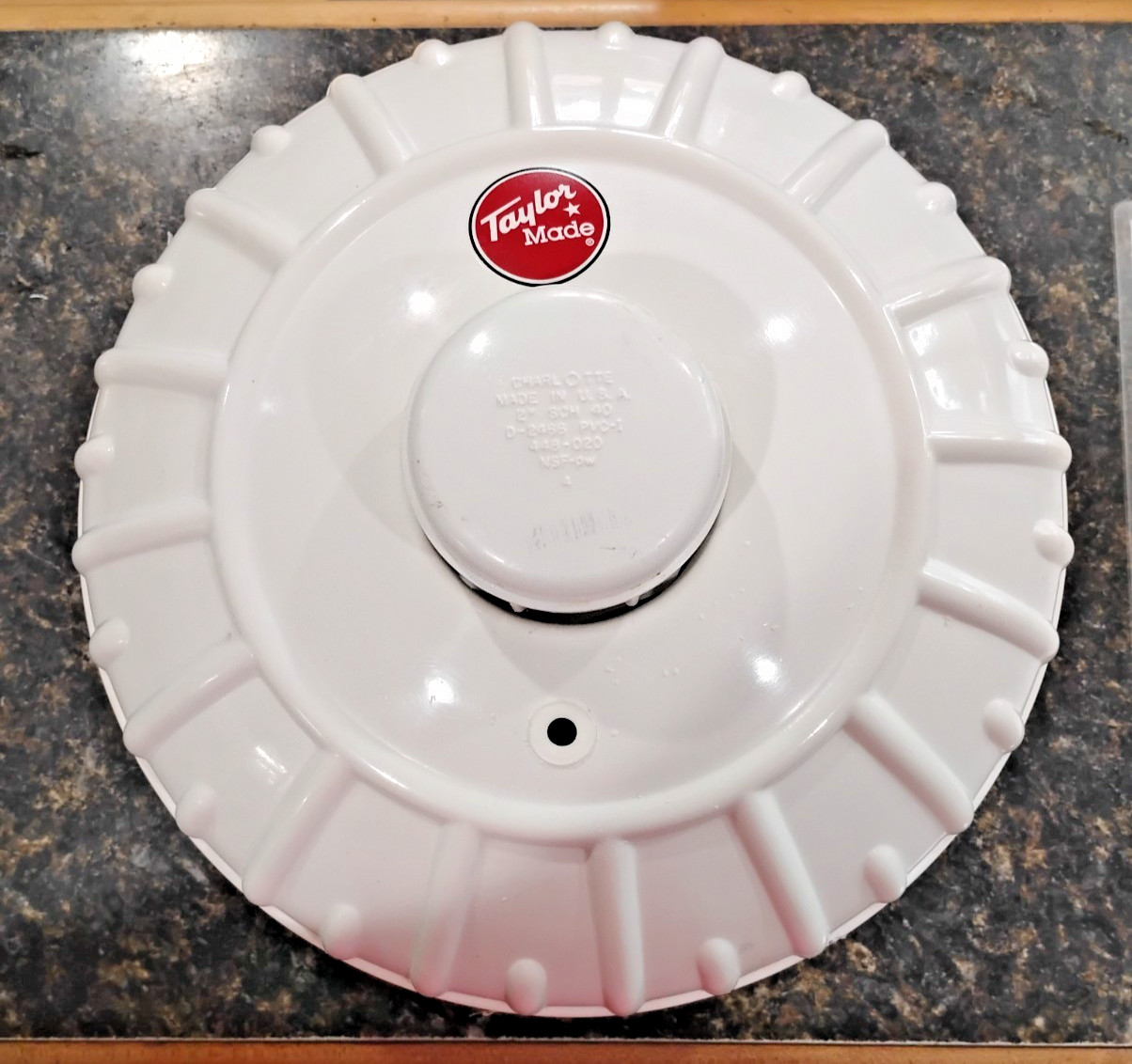 Taylor Dock Pro Replacement Wheel For 12" Models 1072 and 1073 - White
