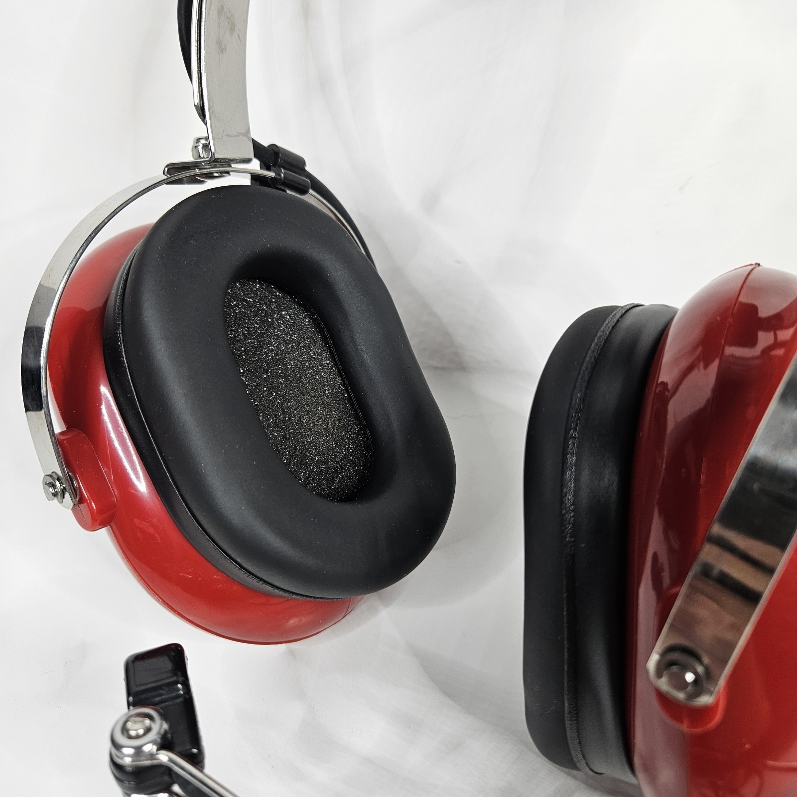 AVCOMM AC-250PNR Red Headset Bundle With Accessories
