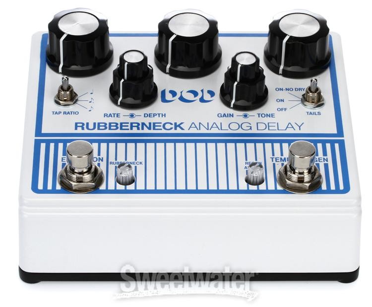 DOD Rubberneck Analog Delay Pedal with Tap Tempo