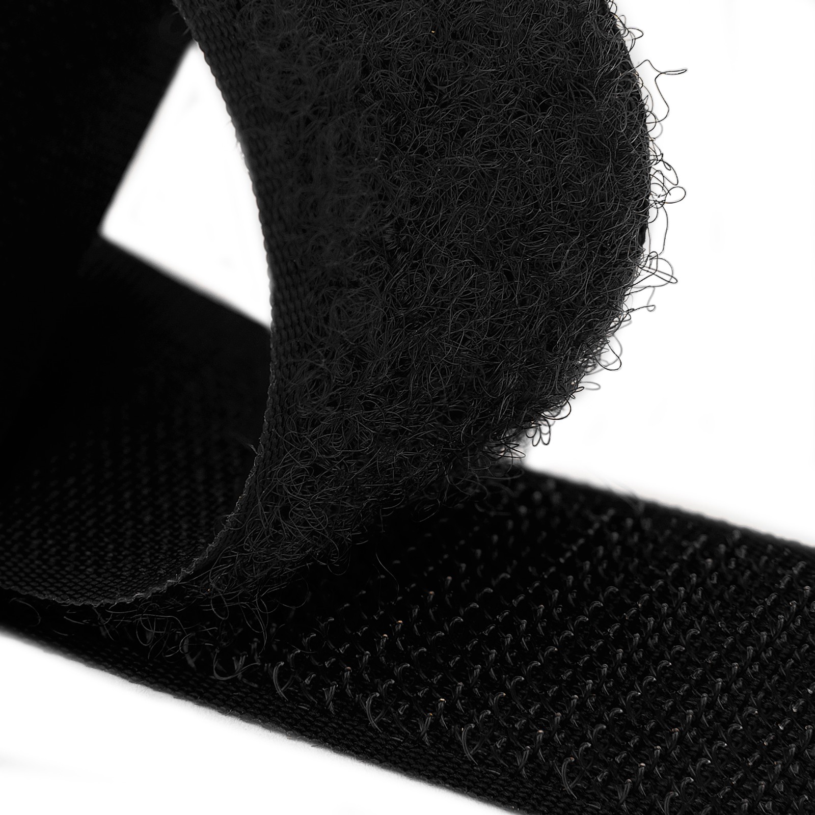 Country Brook Design® Black Sew on Hook and Loop (1 inch, 25 yards)