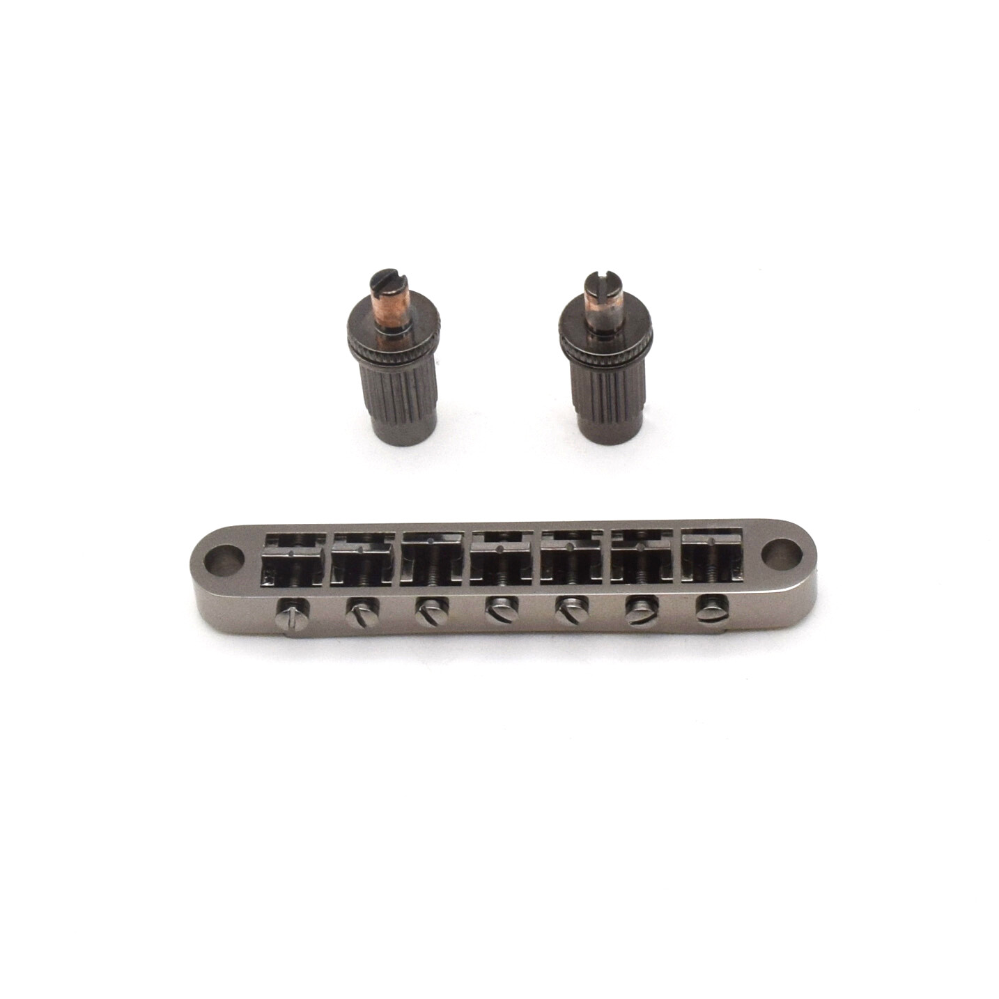 KD by AxLabs 7-String Tune-O-Matic & Stop Tailpiece - Black Nickel