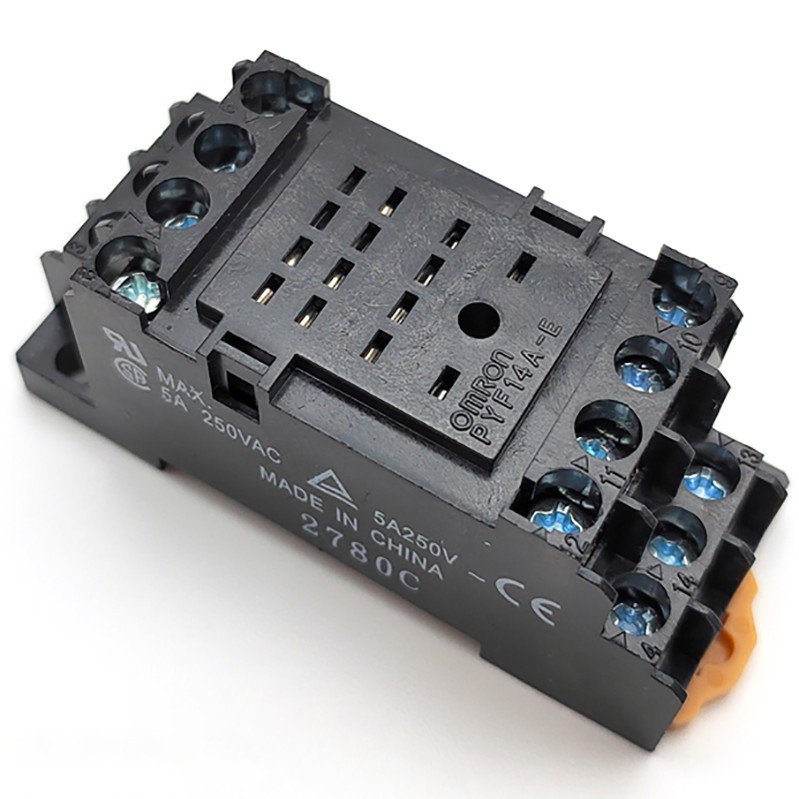 Lot of 10pcs New  For  Relay Socket 14-pin PYF14A-E PYF14AE