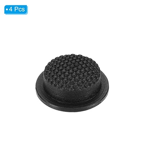 0.49" LED Flashlight Switch Cap, 4 Pcs Silicone Soft Boot Cover for Push