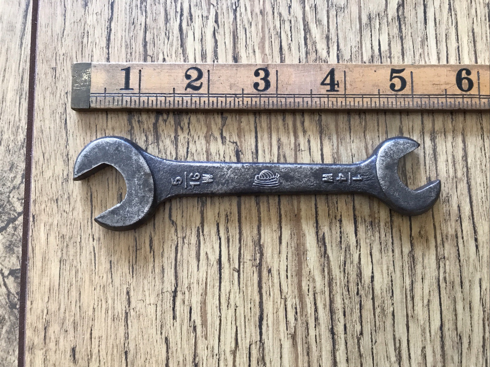 Vintage Snail Brand 5/16” X 1/4” Whitworth Spanner Classic Car Tool.