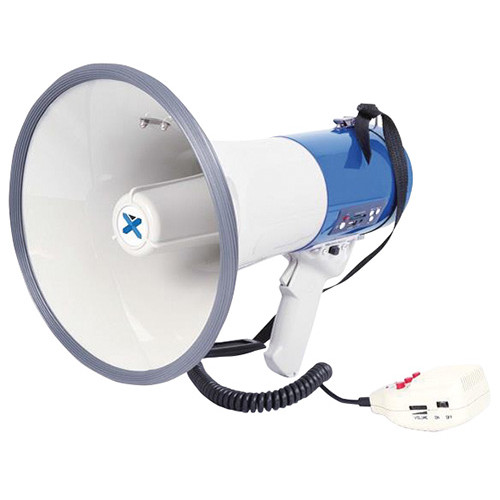 MEGAPHONE WITH HANDHELD MICROPHONE 65W RANGE 1000/1200mt.