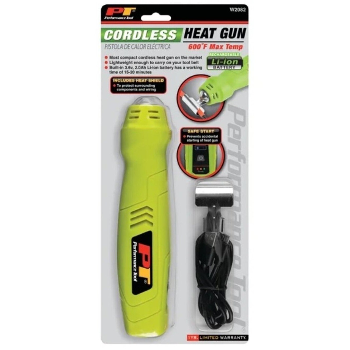 PERFORMANCE TOOL Cordless Heat Gun - NEW