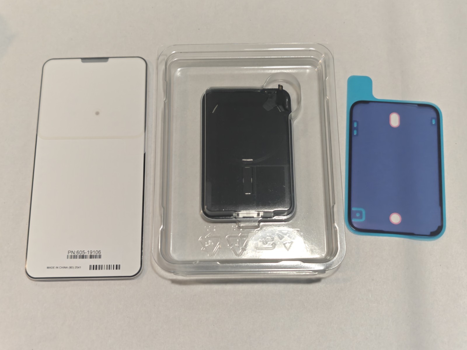 New Genuine iPhone 17 Pro OEM Back Glass - Silver