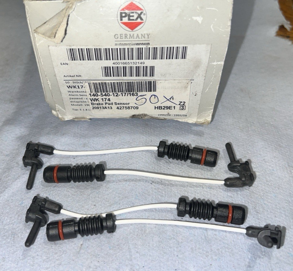 Set Of 4 Pex Brake Pad Sensor FOR Mercedes R107 W116 W123 W124 W126 R129 W202