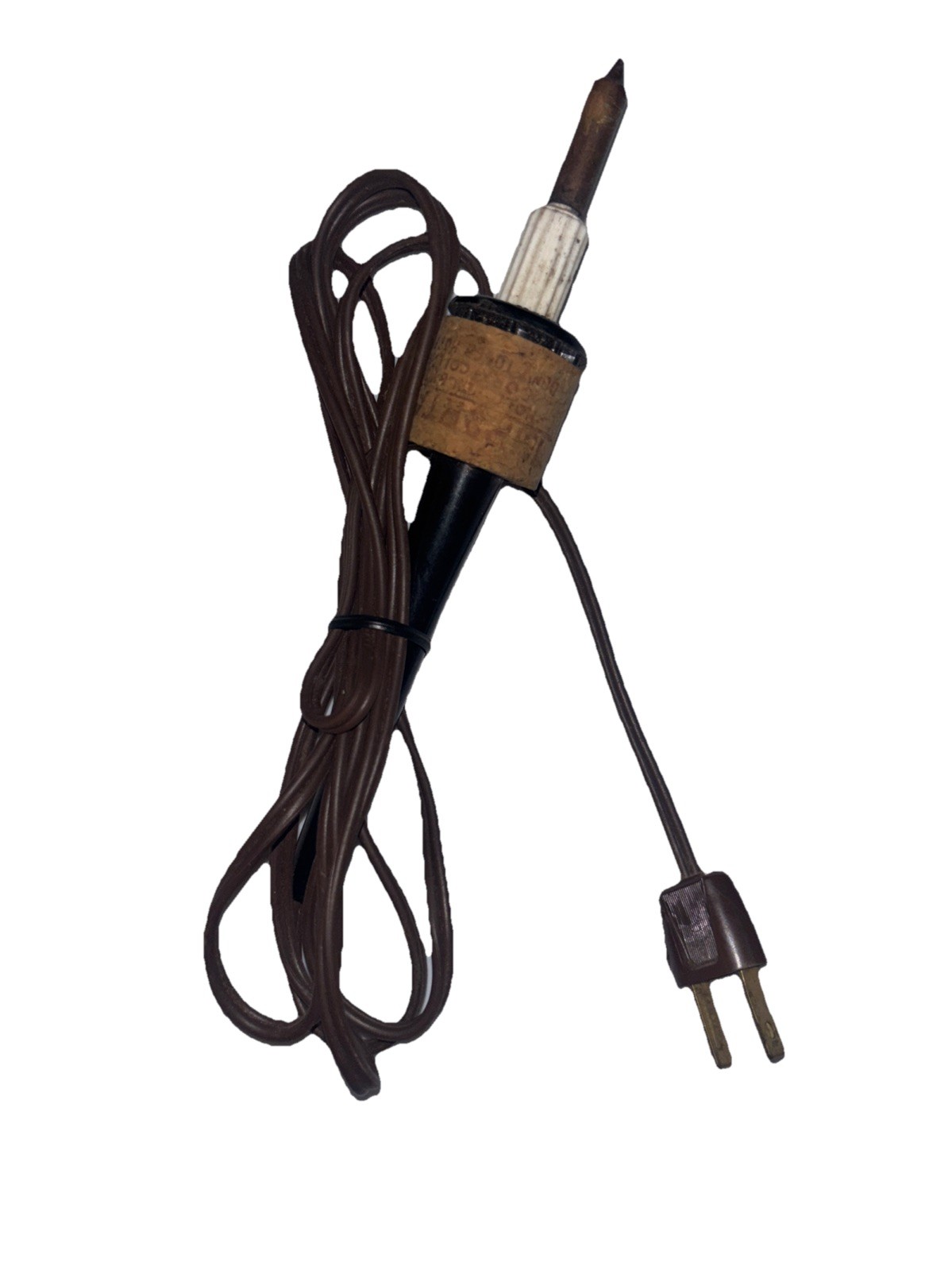 VINTAGE AMERICAN TOY & FURNITURE CO SOLDERING TOOL WORKS CORK 28 WATTS 120 VOLTS