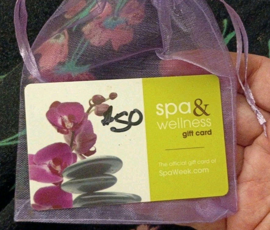 $50 Value Spa Week & Wellness Gift Card Massage Hair Facial Body Spafinder
