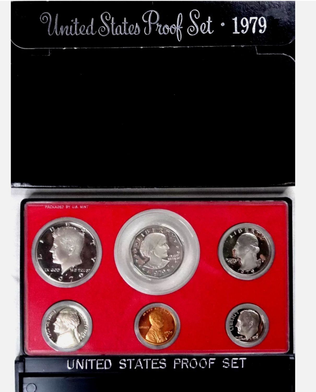 1979 S  Proof Set U.S. Mint Original Government Packaging Free Shipp #1661