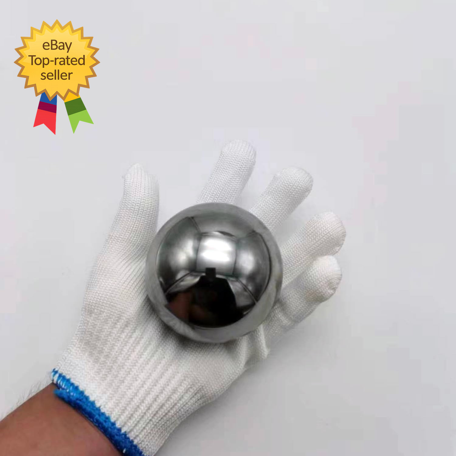One Large 3 Inch Diameter Hardened Chrome Solid Steel Bearing Precision Balls