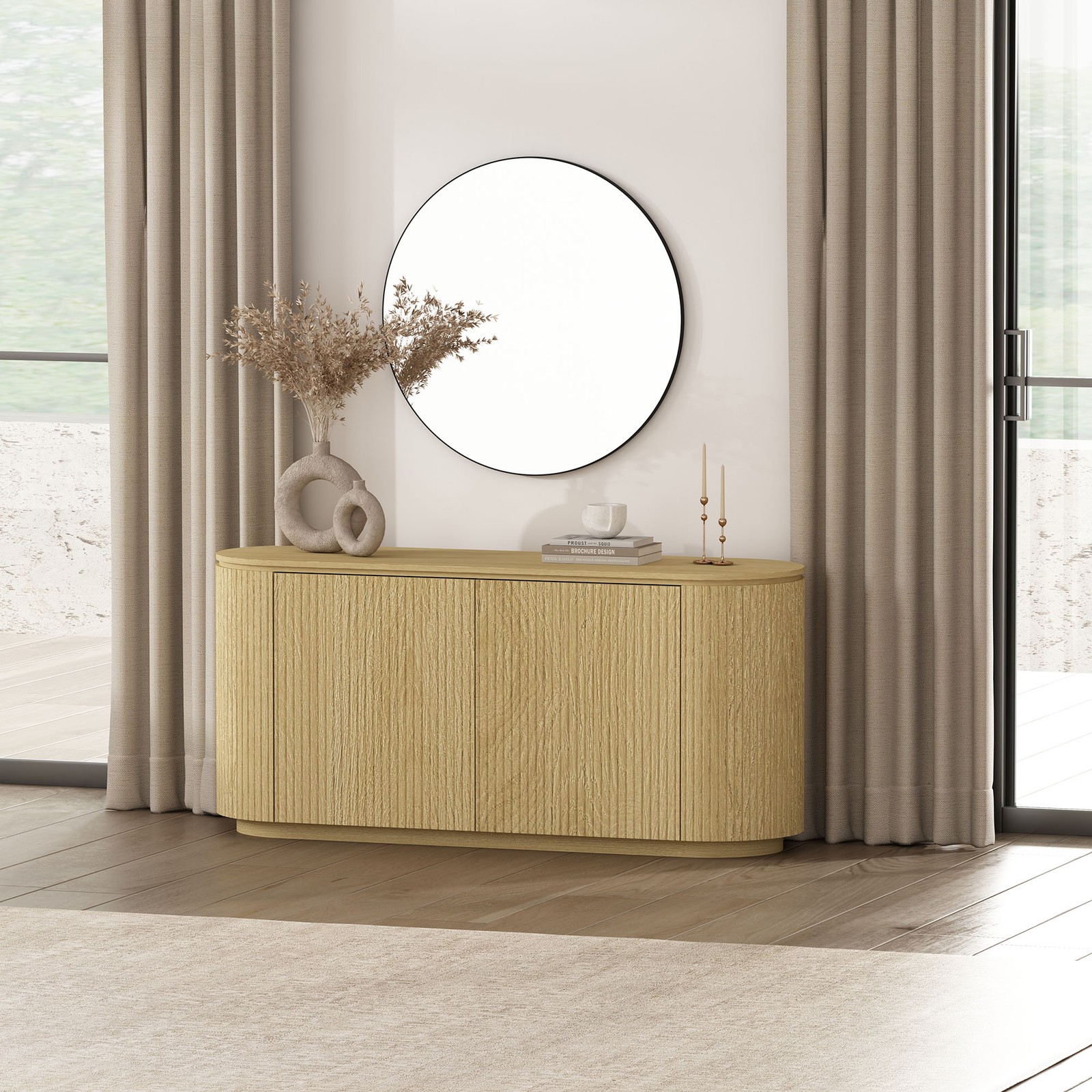 Sideboard in Natural Oak