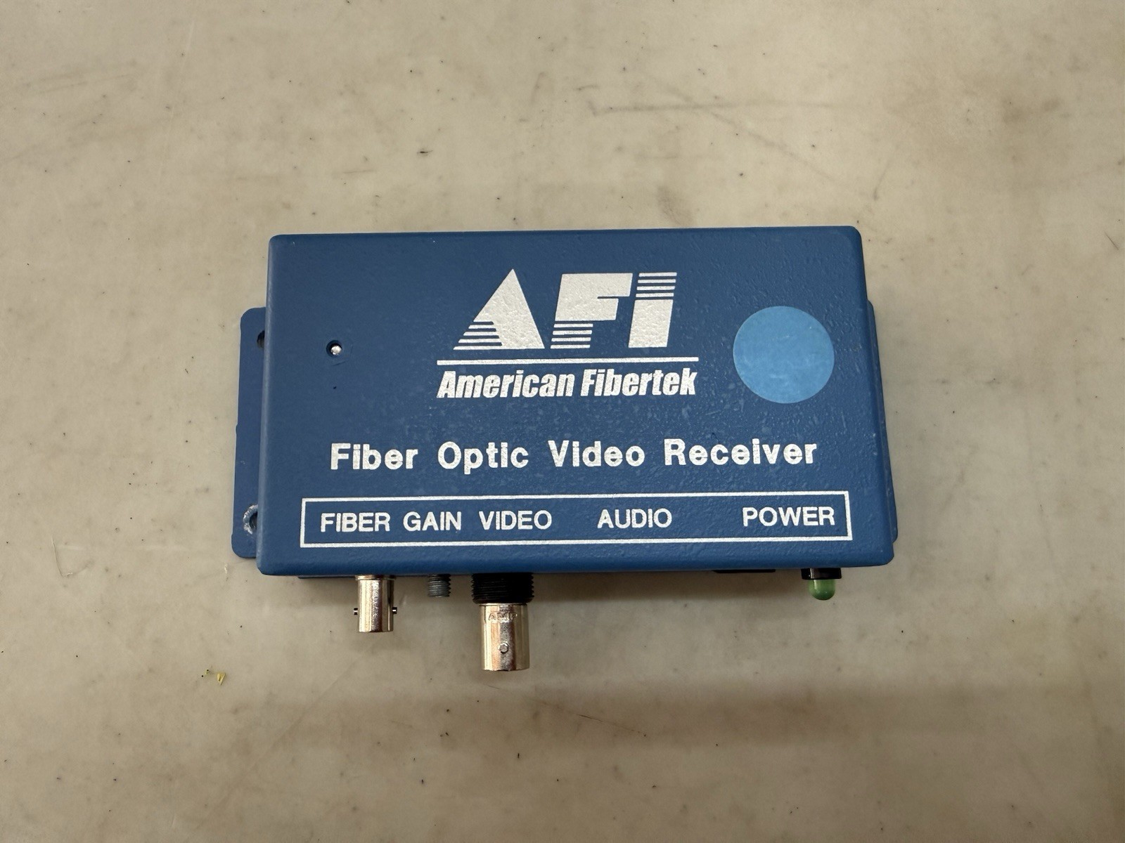 AFI MR-10M Fiber Optic Video Receiver American Fibertek Audio Video