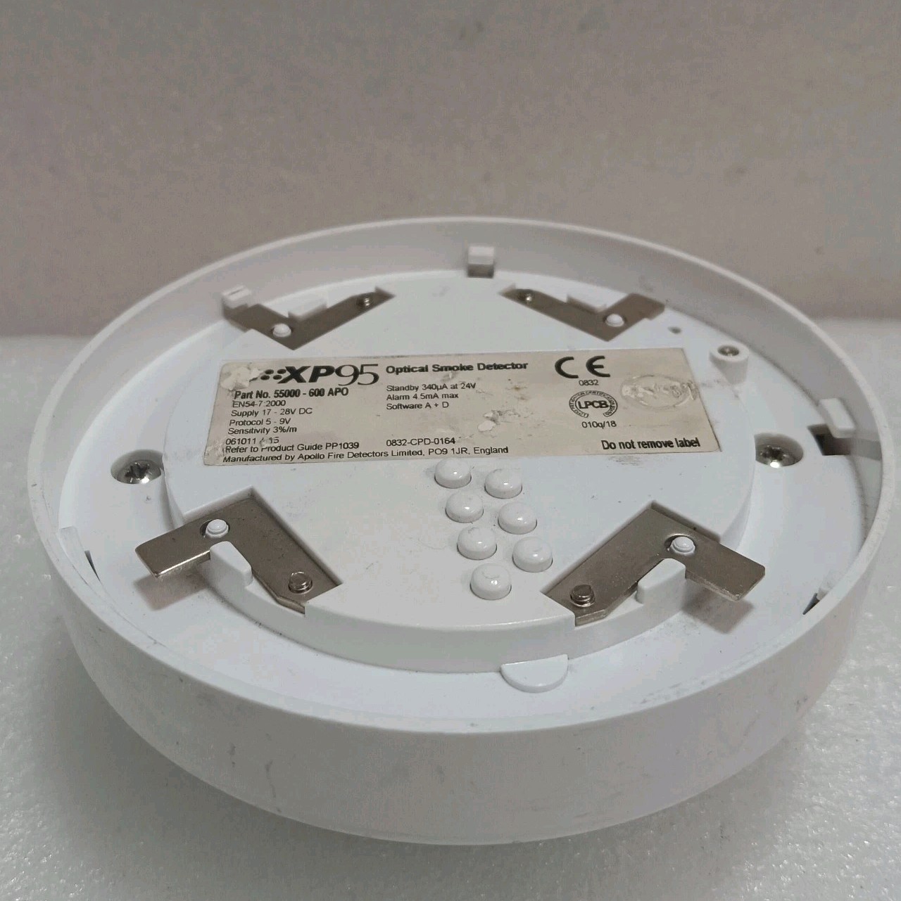 Apollo XP95 Optical smoke detector 55000-600 APO