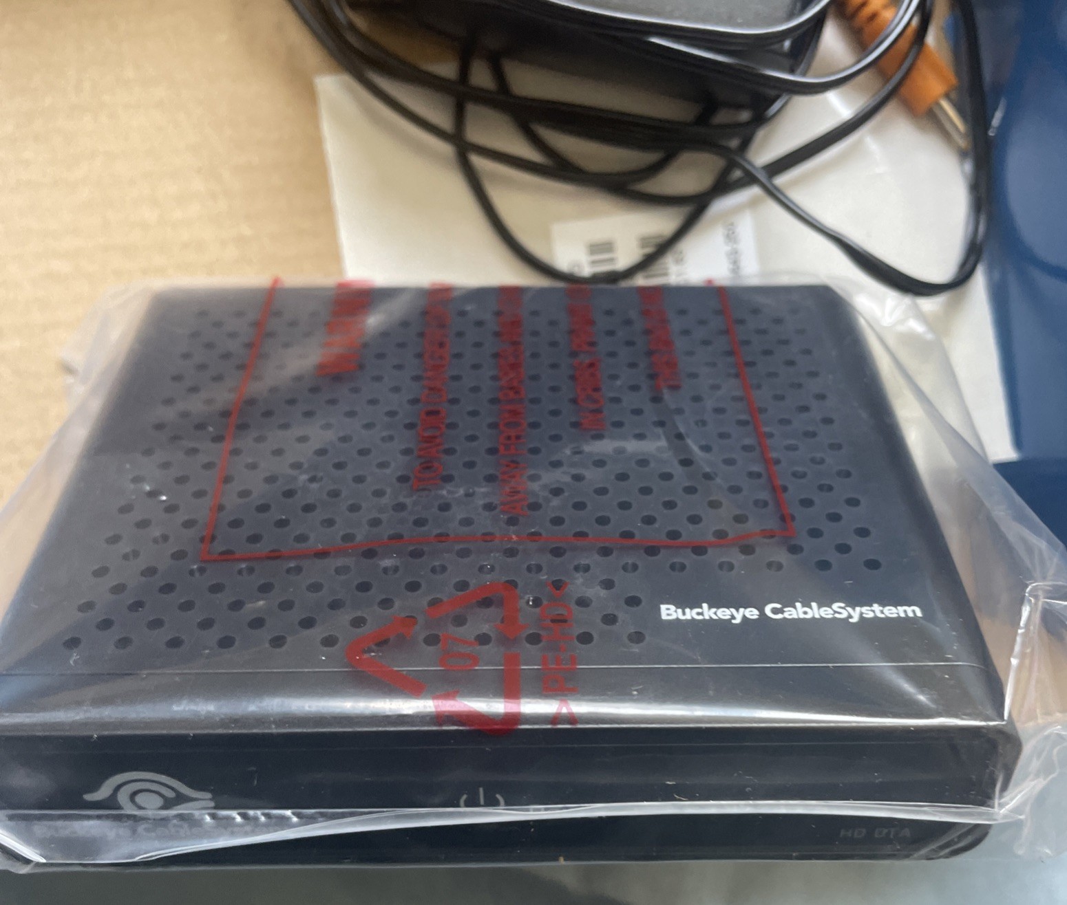 Buckeye Cablesystem Digital Transport Adapter HD Self-Installation Kit - In Box