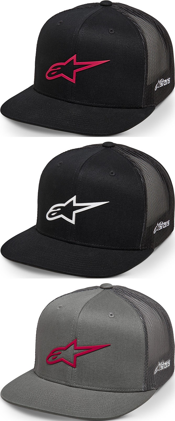 Alpinestars 3D Ageless Trucker Snapback Hat  Mens