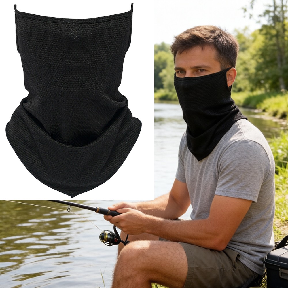 UV Protection Neck Gaiter Cooling Face Mask Scarf Breathable Bandana Balaclava