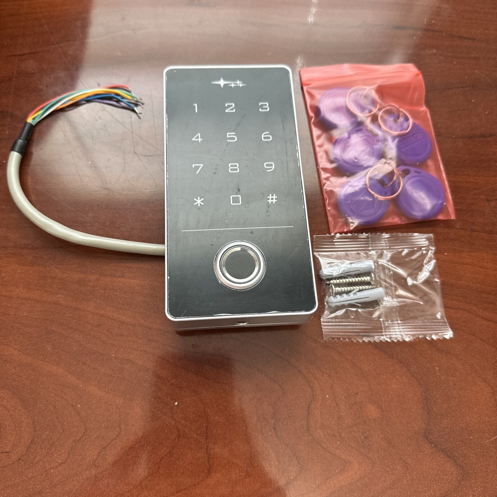 Fingerprint ID 125KHz Door Access Reader Touchpad Control Waterproof (C4)