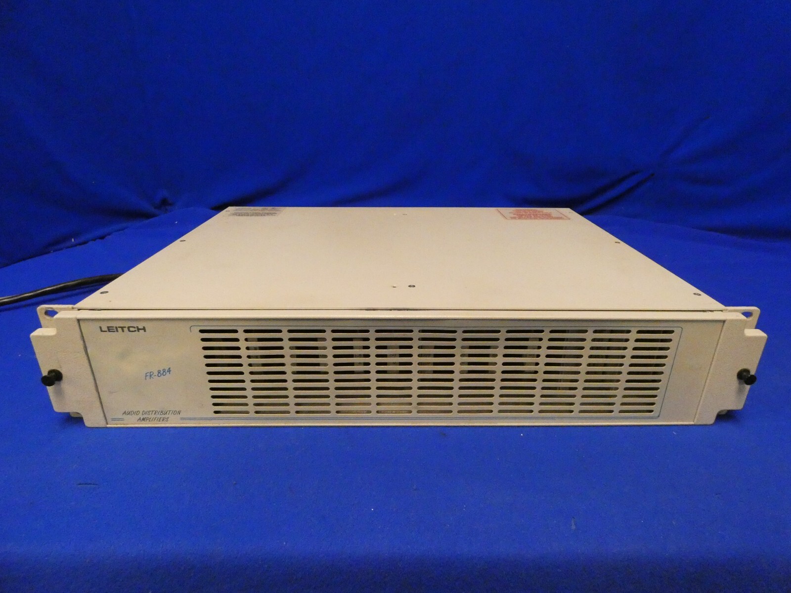Leitch FR-884 Audio Tray w/ 12-AMD-880 Loz Audio DA's, 2 Power Supplies