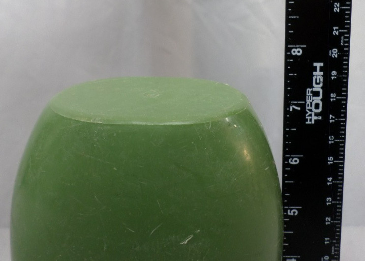 EUC ORIGINAL PRE 1991 IRAQI ARMY MARKED PLASTIC GREEN CANTEEN w/CUP LARGE