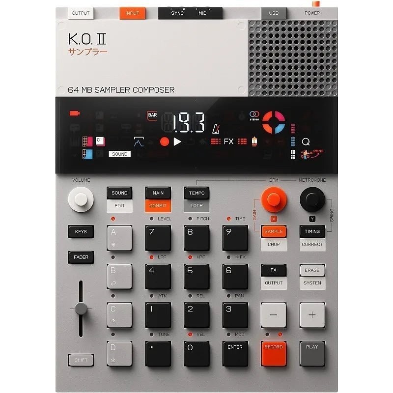Teenage Engineering: EP-133 K.O. II 64MB Sampler Composer Sampler *Free...