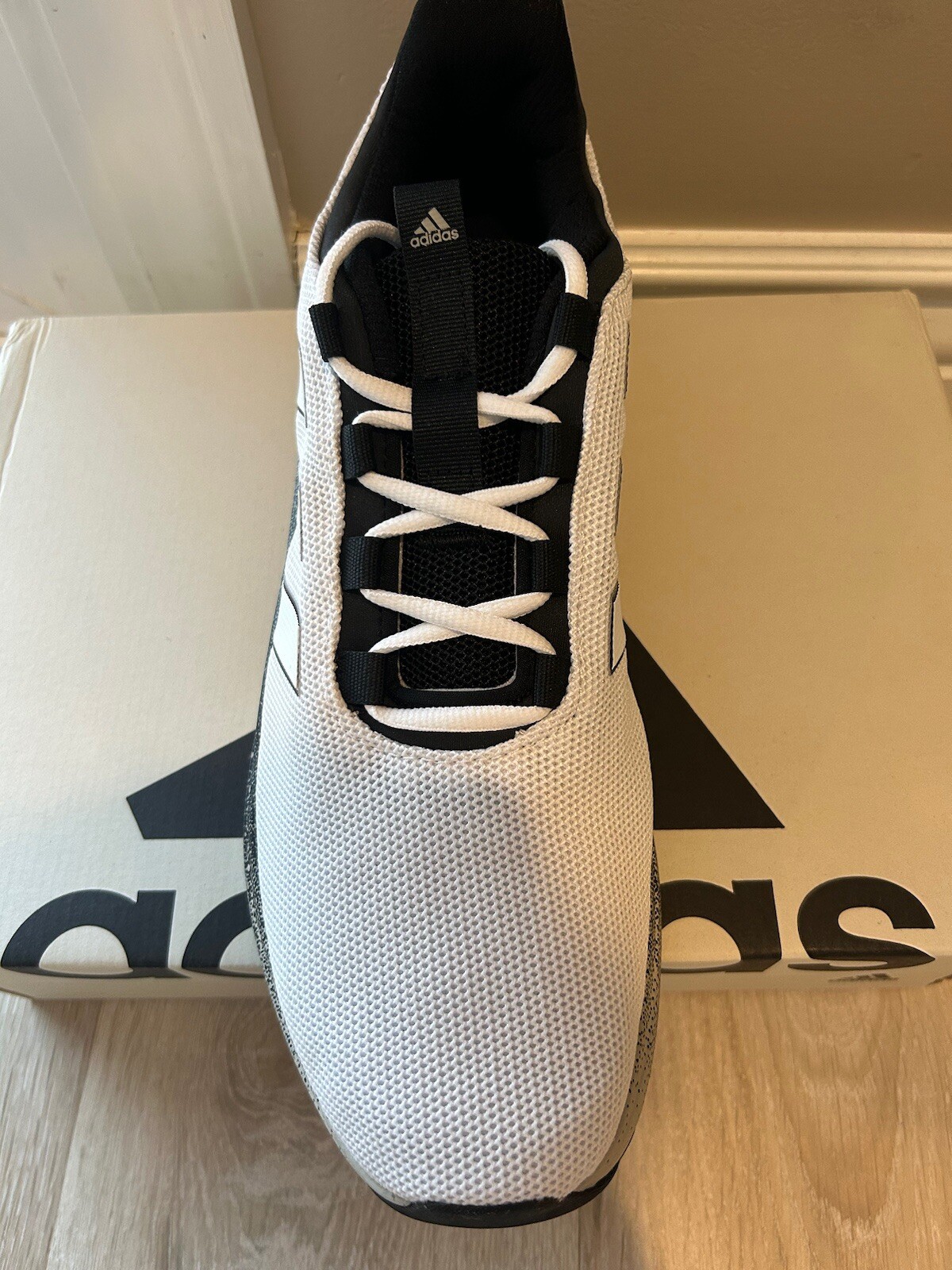 adidas racer TR 23 White Black Gray Gradient Mens Sneakers ID9060