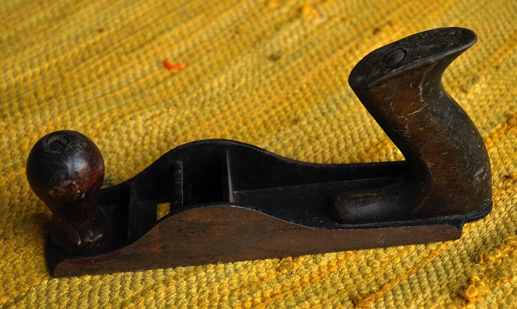 Vintage Wood Planer 10" long
