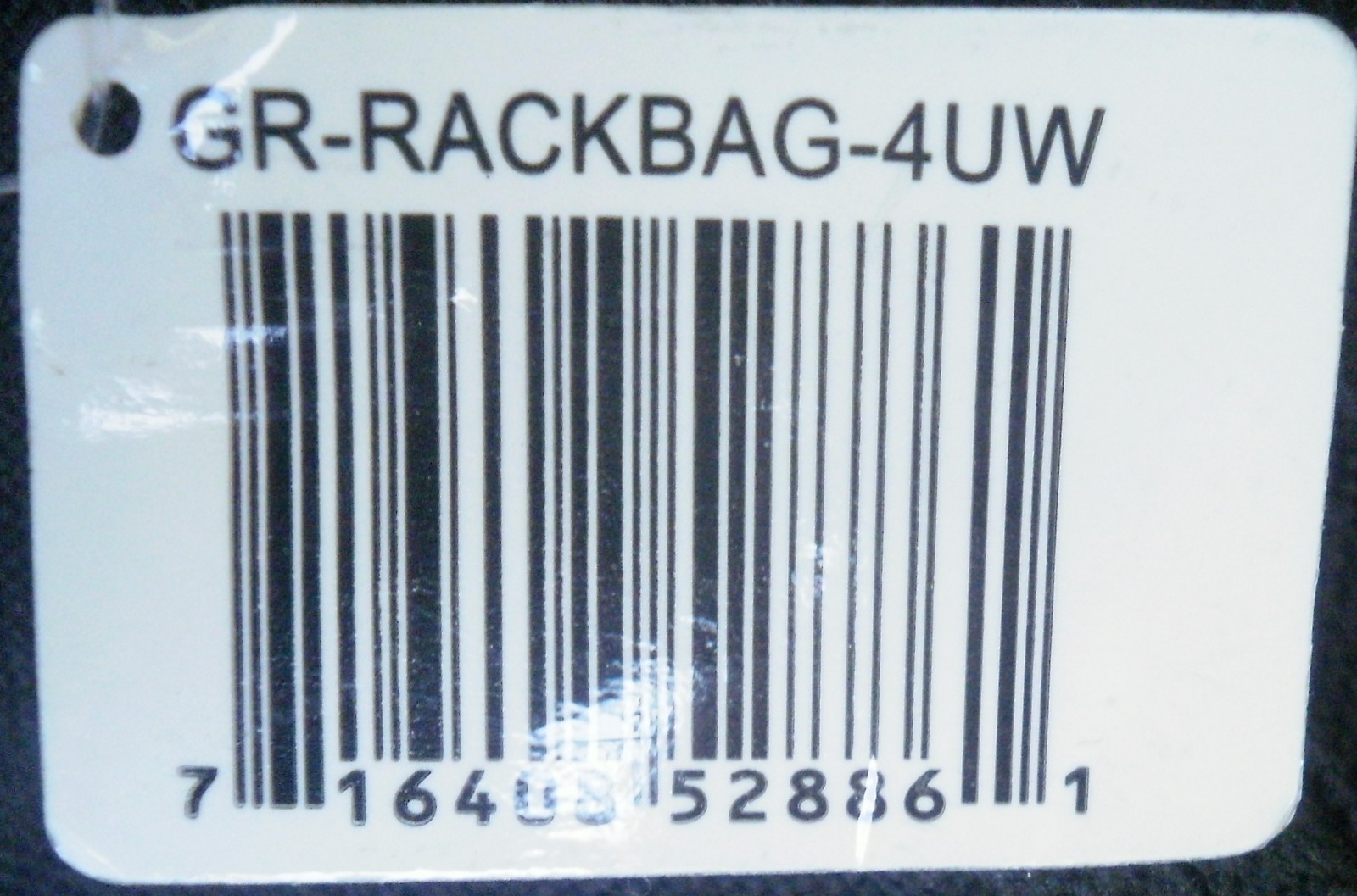 Gator Case Lightweight Rack Bag Pull Handle & Wheels 4U Rack GR-RACKBAG-4UW