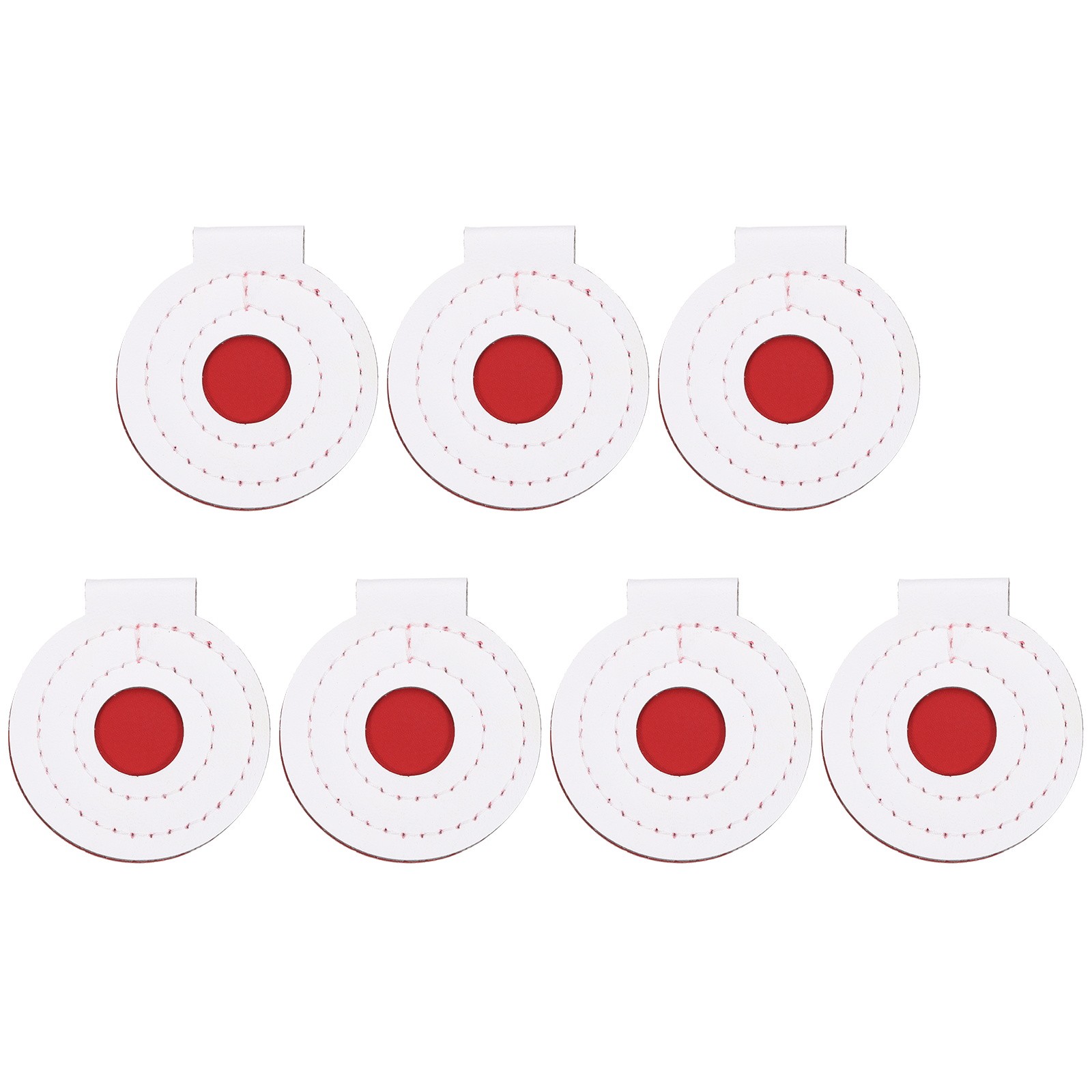 7Pcs Microfiber Bullseye Targets for Shooting Practice 6cm