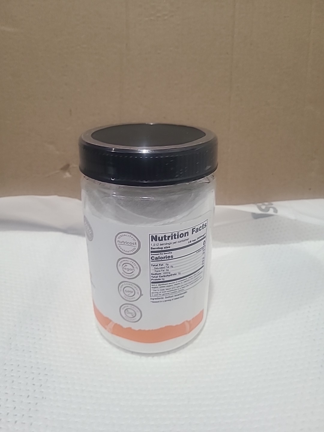 Nutricost Baking Soda (2 LBS) For Baking, Cleaning, Deodorizing, and More Dented