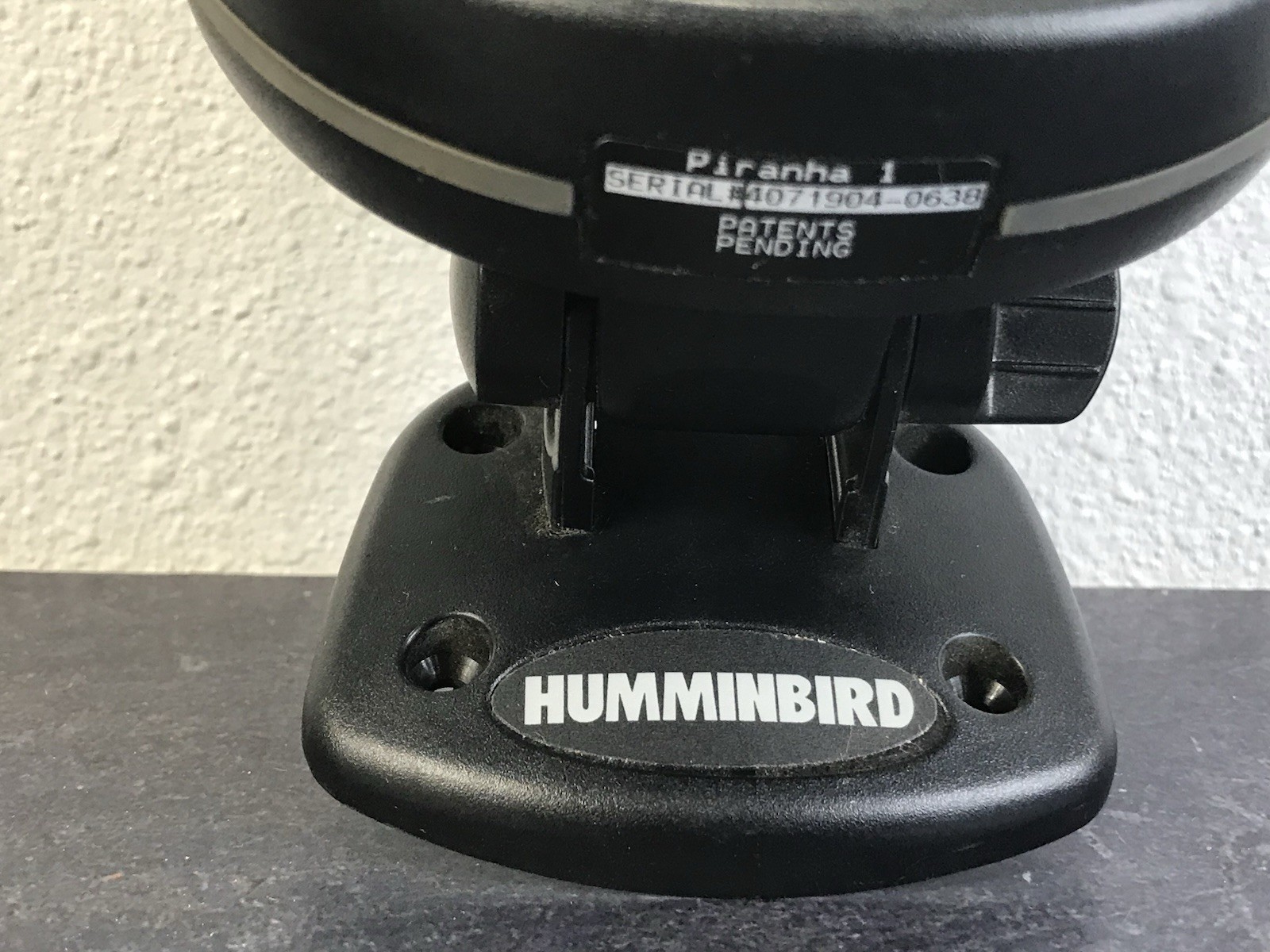 Piranha 1 hummingbird Fish Finder Untested * Head Unit Only *