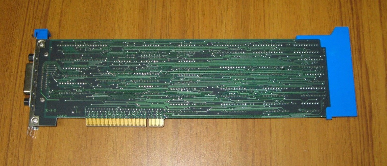 Qua Tech Inc. MXI-1000 GPIB Interface Micro Channel MCA Card - UNTESTED
