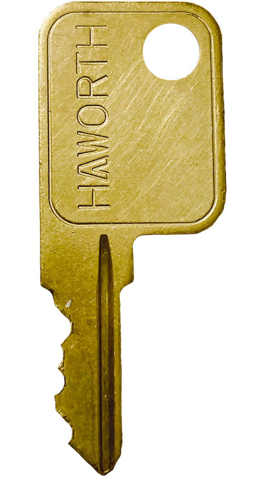 Haworth ML272 File Cabinet, Desk, Cubicle, Mobile Pedestal Replacement Key