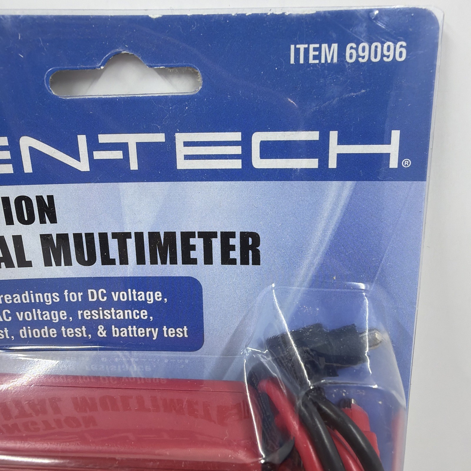 Cen Tech 69096 Digital MultiMeter Electronic Volt Tester Electrical Testing New
