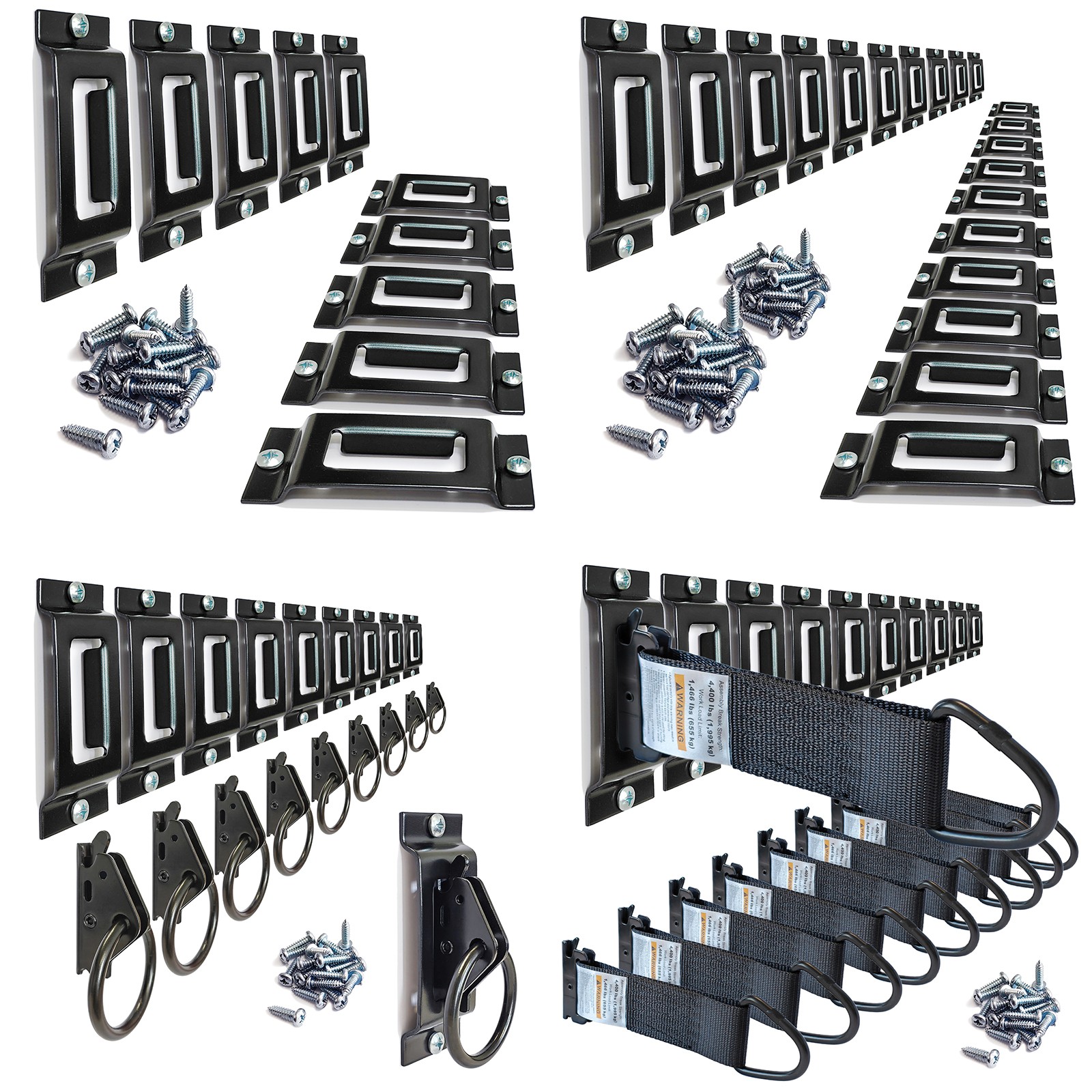E-Track Rail Single Slots Portable Tie Down Anchors Trucks Trailers Accessories