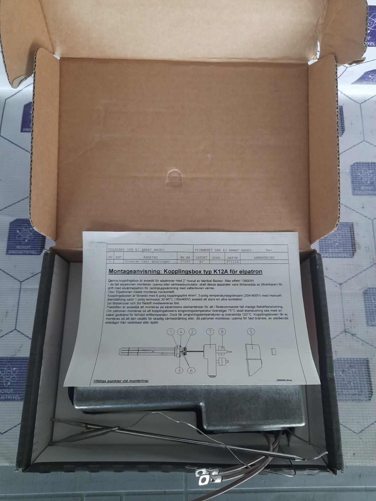 Backer K12A Heat Controller
