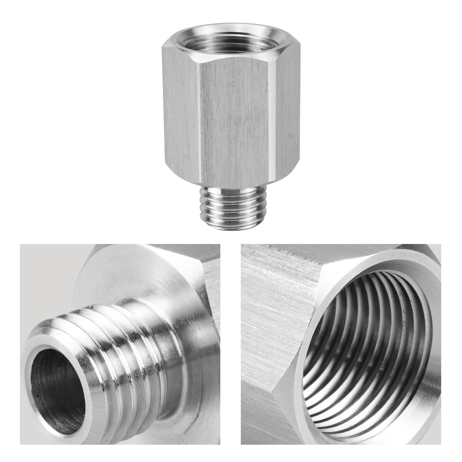 For LS Swap Coolant Temperature Sensor Sending Unit Adapter M12 1.5 to 3/8 NPT